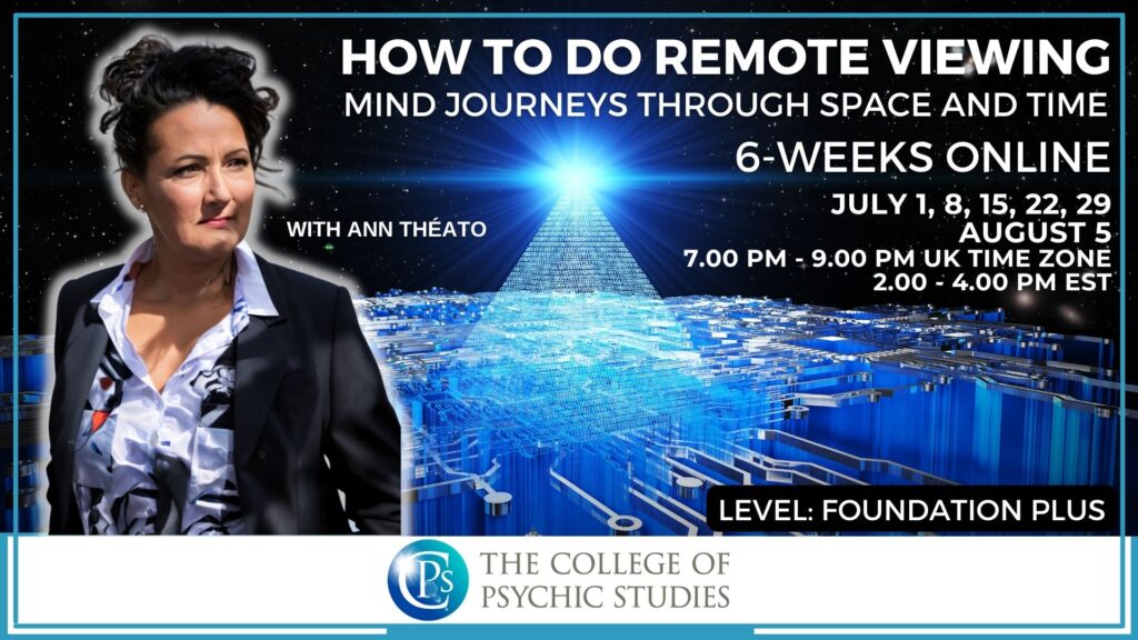 HOW TO DO REMOTE VIEWING: Mind Journeys in Space & Time with Ann Theato